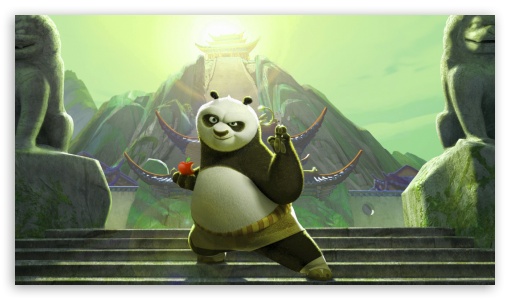 Kung Fu Panda With Apple UltraHD Wallpaper for 8K UHD TV 16:9 Ultra High Definition 2160p 1440p 1080p 900p 720p ;
