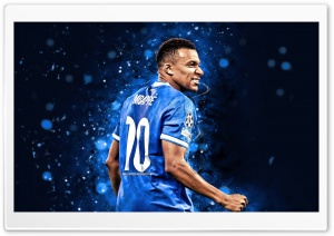 Kylian Mbappe 4K UHD Wallpaper for Widescreen and UltraWide Desktop, UltraHD TV, Smartphone, Tablet