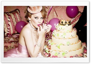 Kylie Minogue Birthday Ultra HD Wallpaper for 4K UHD Widescreen desktop, tablet & smartphone