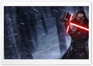 Kylo Ren Star Wars Lightsaber Ultra HD Wallpaper for 4K UHD Widescreen desktop, tablet & smartphone