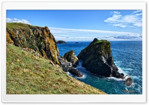 Kynance Cove Ultra HD Wallpaper for 4K UHD Widescreen Desktop, Lockscreen, Screensaver, TV, Tablet, Smartphone