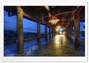 Kyoto At Night, Japan Ultra HD Wallpaper for 4K UHD Widescreen desktop, tablet & smartphone