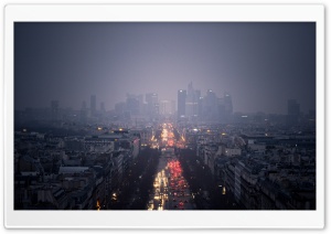La Defense Paris Ultra HD Wallpaper for 4K UHD Widescreen desktop, tablet & smartphone