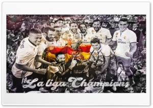 La Liga Champions Ultra HD Wallpaper for 4K UHD Widescreen desktop, tablet & smartphone