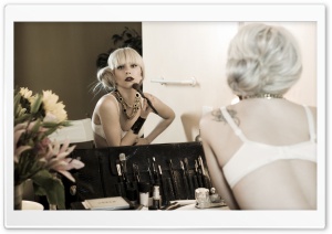 Lady Gaga Makeup Ultra HD Wallpaper for 4K UHD Widescreen desktop, tablet & smartphone