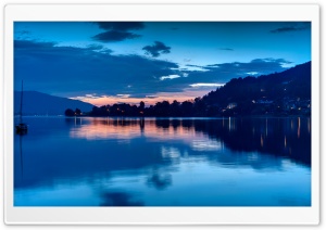 Lake At Night Ultra HD Wallpaper for 4K UHD Widescreen desktop, tablet & smartphone