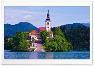 Lake Bled, Slovenia Ultra HD Wallpaper for 4K UHD Widescreen desktop, tablet & smartphone