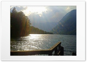 Lake Bohinj, Slovenia 4K UHD Wallpaper for Widescreen and UltraWide Desktop, UltraHD TV, Smartphone, Tablet