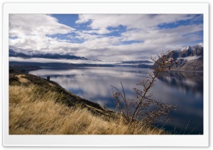 Lake In New Zeeland Ultra HD Wallpaper for 4K UHD Widescreen desktop, tablet & smartphone