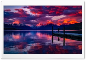 Lake McDonald, Montana Ultra HD Wallpaper for 4K UHD Widescreen desktop, tablet & smartphone