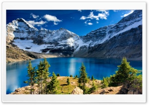 Lake OHara, Yoho National Park, British Columbia, Canada Ultra HD Wallpaper for 4K UHD Widescreen desktop, tablet & smartphone