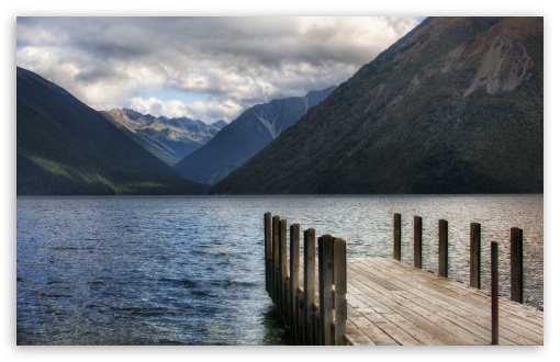 Lake Pontoon, New Zealand UltraHD Wallpaper for UHD 16:9 ; HD 16:9 ; Widescreen 16:10 5:3 ; Fullscreen 4:3 5:4 3:2 ; Tablet 1:1 ; Mobile 3:5 3:4 ; Dual 4:3 5:4 ;