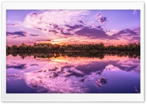 Lake Reflection of Sky Ultra HD Wallpaper for 4K UHD Widescreen Desktop, Lockscreen, Screensaver, TV, Tablet, Smartphone