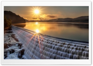 Lake-WaterFall Ultra HD Wallpaper for 4K UHD Widescreen desktop, tablet & smartphone