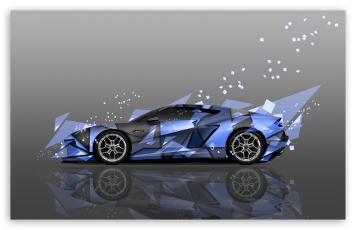 Lamborghini Asterion Side Abstract Aerography Car design by Tony Kokhan UltraHD Wallpaper for UHD 16:9 ; HD 16:9 ; UltraWide 32:10 ; Widescreen 16:10 5:3 ; Fullscreen 4:3 5:4 3:2 ; Dual 16:10 5:3 16:9 4:3 5:4 ;