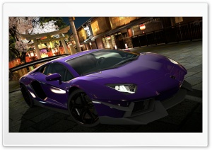 Lamborghini Aventador LP700-4 Purple Ultra HD Wallpaper for 4K UHD Widescreen desktop, tablet & smartphone