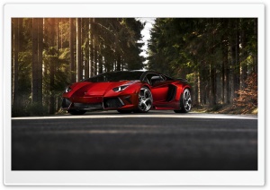 Lamborghini Aventador LP 700 4 Forest Ultra HD Wallpaper for 4K UHD Widescreen desktop, tablet & smartphone