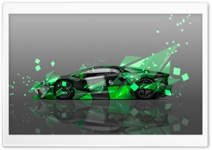 Lamborghini Aventador Side Aerography Car design by Tony Kokhan Ultra HD Wallpaper for 4K UHD Widescreen desktop, tablet & smartphone