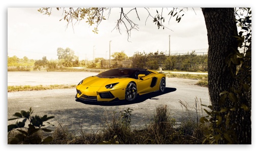 Lamborghini Aventador V Roadster Vorsteiner UltraHD Wallpaper for HD 16:9 ;