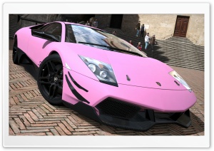 Lamborghini Murcielago LP670-4 SV Matte Pink Ultra HD Wallpaper for 4K UHD Widescreen desktop, tablet & smartphone
