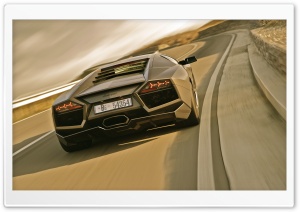 Lamborghini Reventon On Road Ultra HD Wallpaper for 4K UHD Widescreen desktop, tablet & smartphone