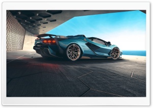 Lamborghini Sian Hybrid Sports Car Ultra HD Wallpaper for 4K UHD Widescreen desktop, tablet & smartphone