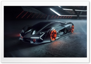 Lamborghini Terzo Millennio Electric Sports Car Ultra HD Wallpaper for 4K UHD Widescreen desktop, tablet & smartphone