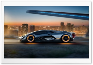 Lamborghini Terzo Millennio Self-healing Electric Sports Car Ultra HD Wallpaper for 4K UHD Widescreen desktop, tablet & smartphone