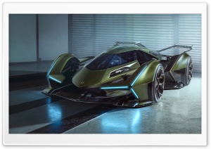 Lamborghini V12 Vision Gran Turismo Car Ultra HD Wallpaper for 4K UHD Widescreen desktop, tablet & smartphone