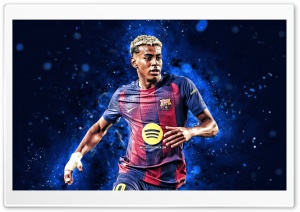 Lamine Yamal 4K UHD Wallpaper for Widescreen and UltraWide Desktop, UltraHD TV, Smartphone, Tablet