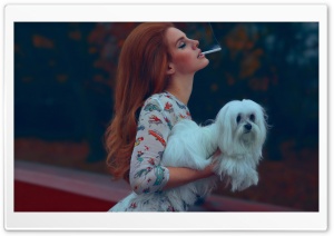 Lana Del Rey - National Anthem Ultra HD Wallpaper for 4K UHD Widescreen desktop, tablet & smartphone