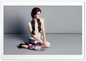 Lana Del Rey with Pigtails Ultra HD Wallpaper for 4K UHD Widescreen desktop, tablet & smartphone