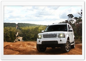 Land Rover Discovery 4 White Ultra HD Wallpaper for 4K UHD Widescreen desktop, tablet & smartphone