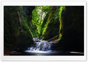 Landscape, Waterfall, Nature 4K UHD Wallpaper for Widescreen and UltraWide Desktop, UltraHD TV, Smartphone, Tablet