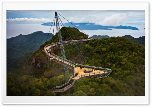 Langkawi Sky Bridge Malaysia Ultra HD Wallpaper for 4K UHD Widescreen desktop, tablet & smartphone