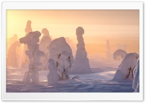 Lapland Winter Wonderland Ultra HD Wallpaper for 4K UHD Widescreen desktop, tablet & smartphone