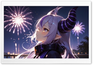 Laplus - Virtual YouTuber 4K UHD Wallpaper for Widescreen and UltraWide Desktop, UltraHD TV, Smartphone, Tablet