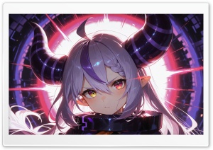 Laplus - Virtual YouTuber 4K UHD Wallpaper for Widescreen and UltraWide Desktop, UltraHD TV, Smartphone, Tablet