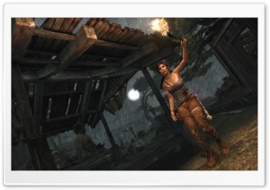 Lara Croft - Exploration (Tomb Raider 2013) Ultra HD Wallpaper for 4K UHD Widescreen desktop, tablet & smartphone