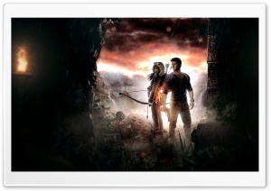 Lara Croft and Nathan Drake Ultra HD Wallpaper for 4K UHD Widescreen desktop, tablet & smartphone