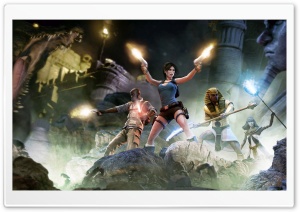 Lara Croft and the Temple of Osiris Video Game Ultra HD Wallpaper for 4K UHD Widescreen desktop, tablet & smartphone