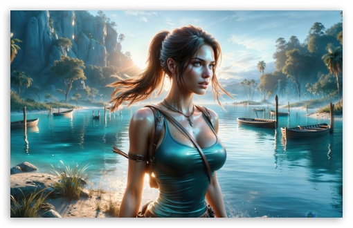 Lara Croft Artwork UltraHD Wallpaper for UHD 16:9 ; HD 16:9 ; UltraWide 21:9 24:10 ; Widescreen 16:10 5:3 ; Fullscreen 4:3 5:4 3:2 ; Tablet 1:1 ; Mobile 9:16 9:19.5 9:20 10:16 2:3 3:5 3:4 ;