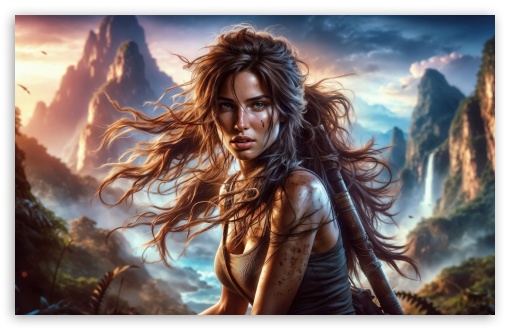 Lara Croft Fanart UltraHD Wallpaper for UHD 16:9 ; HD 16:9 ; UltraWide 21:9 24:10 32:9 32:10 ; Widescreen 16:10 5:3 ; Fullscreen 4:3 5:4 3:2 ; Tablet 1:1 ; Mobile 9:16 9:19.5 9:20 10:16 2:3 3:5 3:4 ; Dual 16:10 5:3 16:9 4:3 5:4 3:2 ;