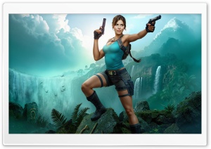 Lara Croft Tomb Raider Legacy of Atlantis FanArt 4K UHD Wallpaper for Widescreen and UltraWide Desktop, UltraHD TV, Smartphone, Tablet