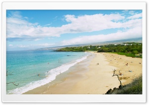 Large Beach Ultra HD Wallpaper for 4K UHD Widescreen desktop, tablet & smartphone
