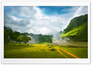 Large Waterfalls Ultra HD Wallpaper for 4K UHD Widescreen desktop, tablet & smartphone