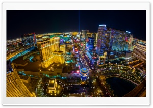 Las Vegas Aerial View Ultra HD Wallpaper for 4K UHD Widescreen desktop, tablet & smartphone