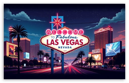 Las Vegas Cityscape UltraHD Wallpaper for Widescreen 16:10 ;