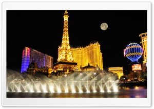 Las Vegas Night View Ultra HD Wallpaper for 4K UHD Widescreen desktop, tablet & smartphone
