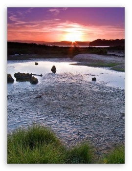 Last Rays Of Sun UltraHD Wallpaper for Mobile 3:5 3:4 ;